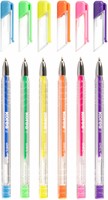 Gelpen Kores, etui met 6 trendy kleuren, neon-3