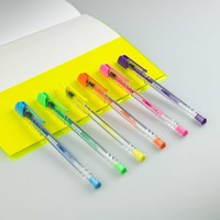 Kores markeerstift High Liner pastel set van 6 pastelkleuren 28216.PT05
