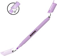 Kores markeerstift High Liner pastel set van 6 pastelkleuren 36246.PT05