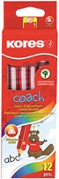 Potloden Kores HB, Jumbo formaat, 12 stuks