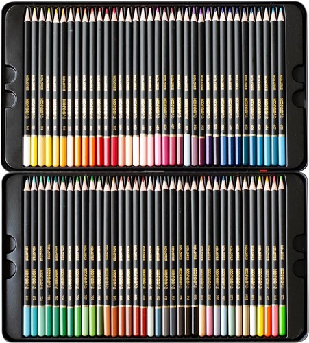 Kleurpotloden Kores driehoekig "Kolores Selection", 72 stuks-2