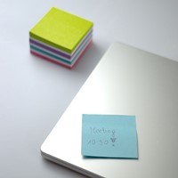 Sticky notes Kores 75x75mm recycled, 450 vel, incl. 4 pastelkleuren-3