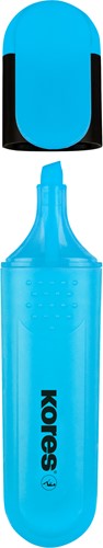 Markeerstift Kores Bright Liner Plus, 0,5-5mm, blauw-2