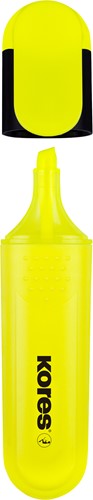 Markeerstift Kores Bright Liner Plus, 0,5-5mm, geel-2
