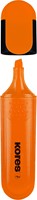 Markeerstift Kores Bright Liner Plus, 0,5-5mm, oranje-2