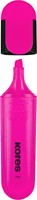 Markeerstift Kores Bright Liner Plus, 0,5-5mm, roze-2