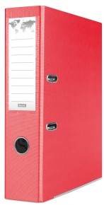 Ordner Basic A4 75mm PP rood