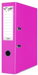 Ordner Basic A4 75mm PP roze