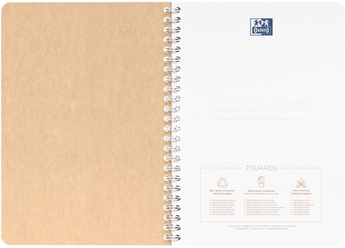 Spiraalblok Oxford Touareg A5 180 pagina's lijn assorti-2