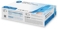 Nitril - doos/100 stuks - maat M - blauwe handschoenen ongepoederd-2