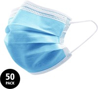 Amabilia mondkap Type IIR blauw 50 stuks