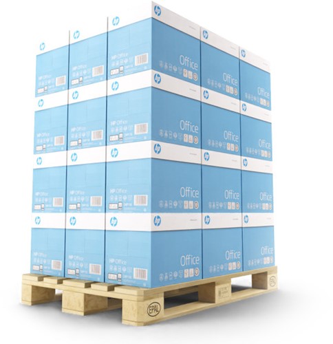 HP Office A4 80 gram printpapier, 200 pakken à 500 vel