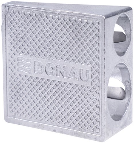 Puntenslijper, aluminium, dubbel gat-2