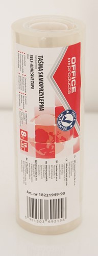 Plakband 19mmx33m transparant-2