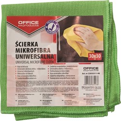 Microvezeldoek 30x30cm, assorti kleuren 