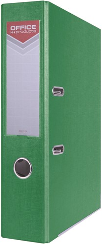 Ordner Office Products A4 75mm PP groen