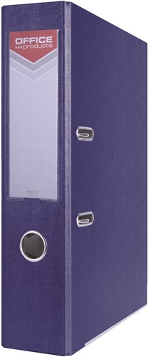Ordner Office Products A4 75mm PP donkerblauw