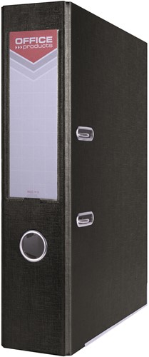 Ordner Office Products A4 75mm PP zwart