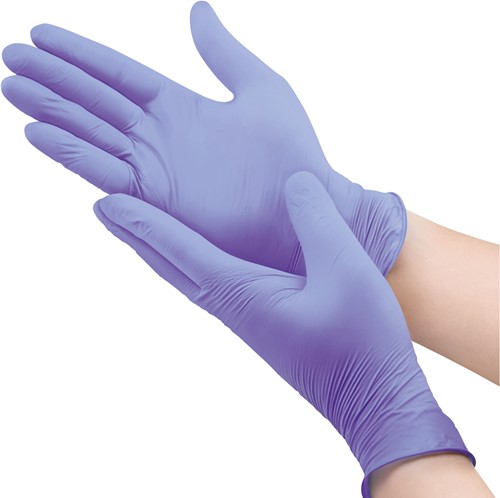 Reprint PGL10306 nitril violet extra dun - handschoenen