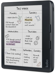 Kobo eBook-reader Libra Colour - zwart incl. Stylus 2