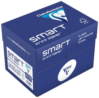 Kopieerpapier Clairefontaine Clairmail A4 60gr wit 500 vel-2