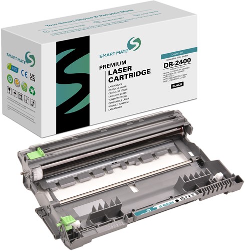 Smart Mate alternatief t.b.v. Brother Drum unit DR-2400 Zwart 12000 afdrukken
