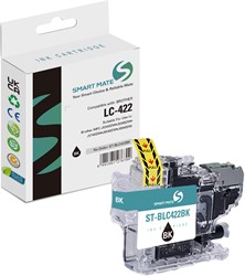 Smart Mate alternatief t.b.v. Brother Inkjet LC422BK (LC-422) Zwart 16 ml