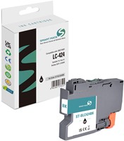 Smart Mate alternatief t.b.v. Brother Inkjet LC424BK (LC-424) Zwart 16 ml