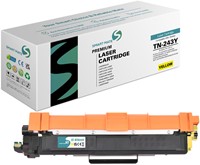 Smart Mate alternatief t.b.v. Brother Toner TN-243Y Geel 1000 afdrukken