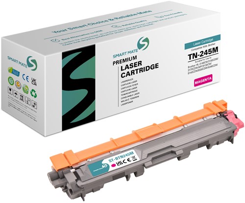 Smart Mate alternatief t.b.v. Brother Toner TN-245M Magenta 2200 afdrukken