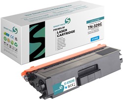 Smart Mate alternatief t.b.v. Brother Toner TN-326C Cyaan 3500 afdrukken