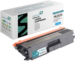 Smart Mate alternatief t.b.v. Brother Toner TN-421C Cyaan 1800 afdrukken