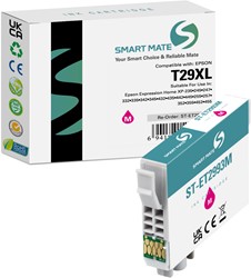Smart Mate alternatief t.b.v. Epson Inkjet C13T29934010 (T29XL) Magenta 9,6 ml