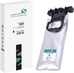 Smart Mate alternatief t.b.v. Epson Inkjet C13T965140 (T9651) Zwart 187 ml