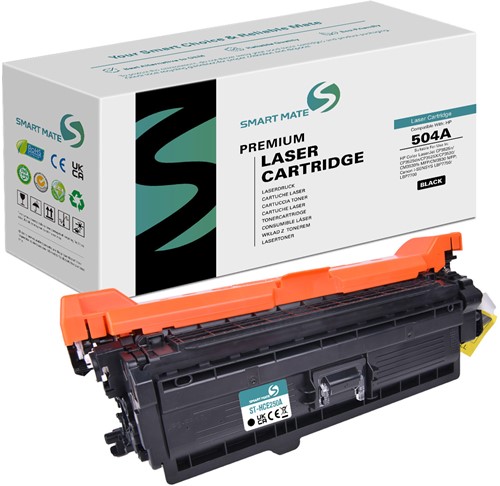 Smart Mate alternatief t.b.v. HP Toner CE250A (504A) Zwart 5000 afdrukken