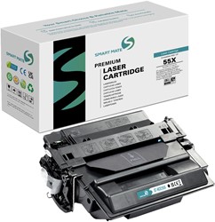 Smart Mate alternatief t.b.v. HP Toner CE255X (55X) Zwart 12500 afdrukken