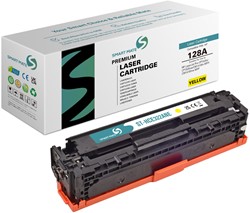 Smart Mate alternatief t.b.v. HP Toner CE322A (128A) Geel 1300 afdrukken