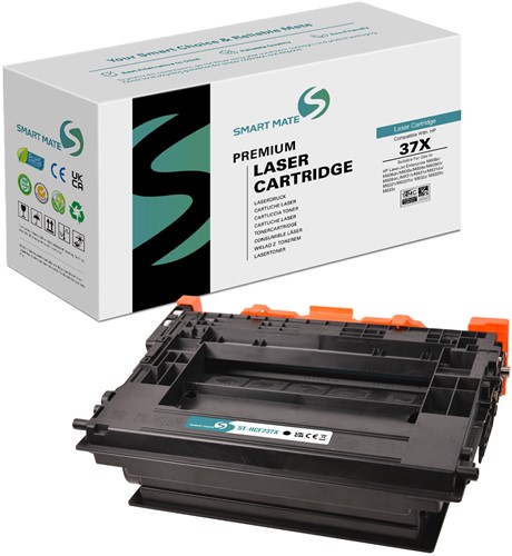 Smart Mate alternatief t.b.v. HP Toner CF237X (37X) Zwart 25000 afdrukken