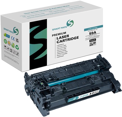 Smart Mate alternatief t.b.v. HP Toner CF259A (59A) Zwart 3000 afdrukken