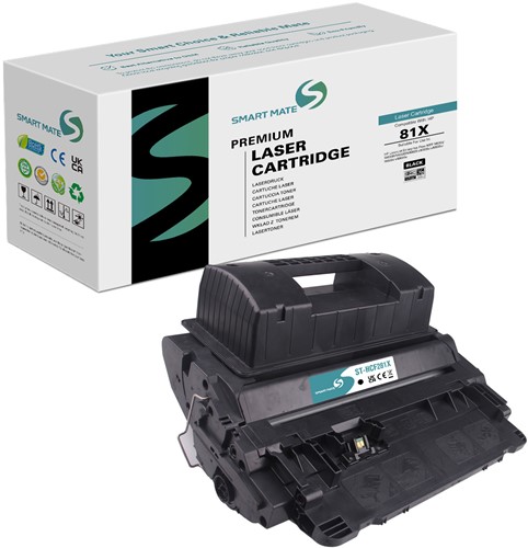 Smart Mate alternatief t.b.v. HP Toner CF281X (81X) Zwart 25000 afdrukken