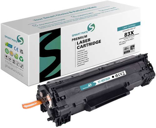 Smart Mate alternatief t.b.v. HP Toner CF283X (83X) Zwart 2200 afdrukken