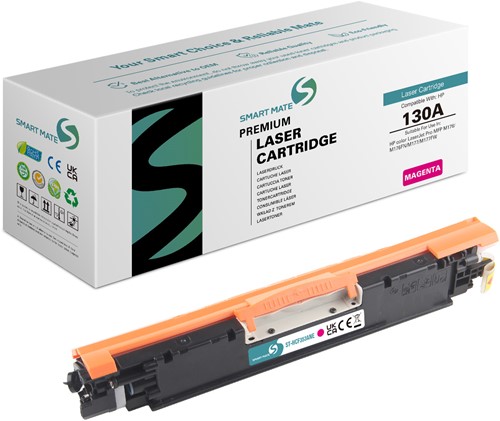 Smart Mate alternatief t.b.v. HP Toner CF353A (130A) Magenta 1000 afdrukken