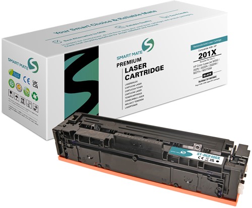 Smart Mate alternatief t.b.v. HP Toner CF400X (201X) Zwart 2800 afdrukken