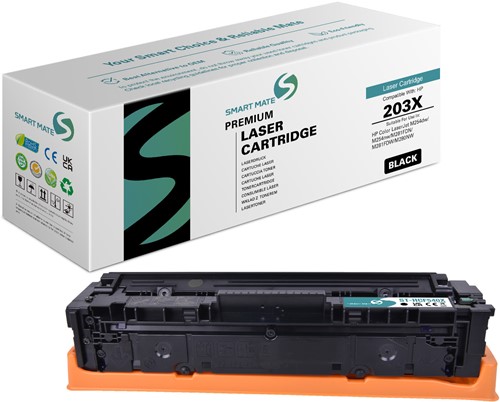 Smart Mate alternatief t.b.v. HP Toner CF540X (203X) Zwart 3200 afdrukken
