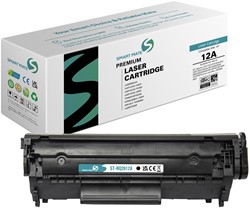 Smart Mate alternatief t.b.v. HP Toner Q2612A (12A) Zwart 2000 afdrukken