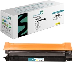 Smart Mate alternatief t.b.v. HP Toner W2002A (658A) Geel 6000 afdrukken