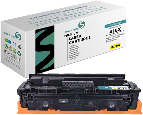 Smart Mate alternatief t.b.v. HP Toner W2032X (415X) Geel 6000 afdrukken