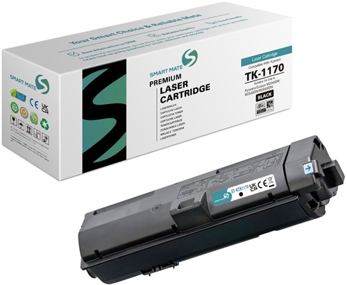 Smart Mate alternatief t.b.v. Kyocera Toner 1T02S50NL0 (TK-1170) Zwart 7200 afdrukken