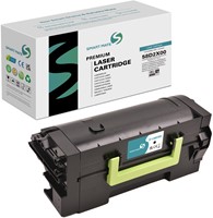 Smart Mate alternatief t.b.v. Lexmark Toner 58D2X00 Zwart 35000 afdrukken