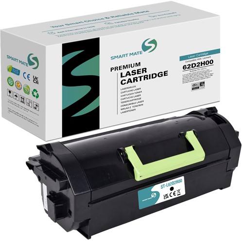 Smart Mate alternatief t.b.v. Lexmark Toner 66S2H00 Zwart 28400 afdrukken
